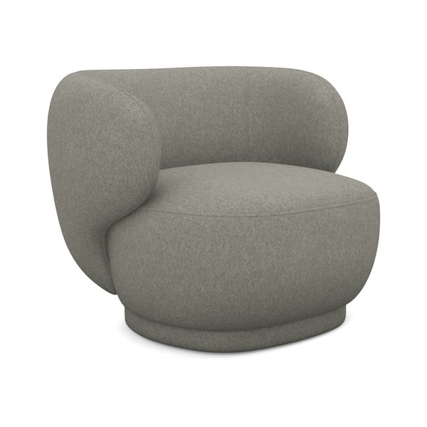 Siva fotelja Hina – Makamii