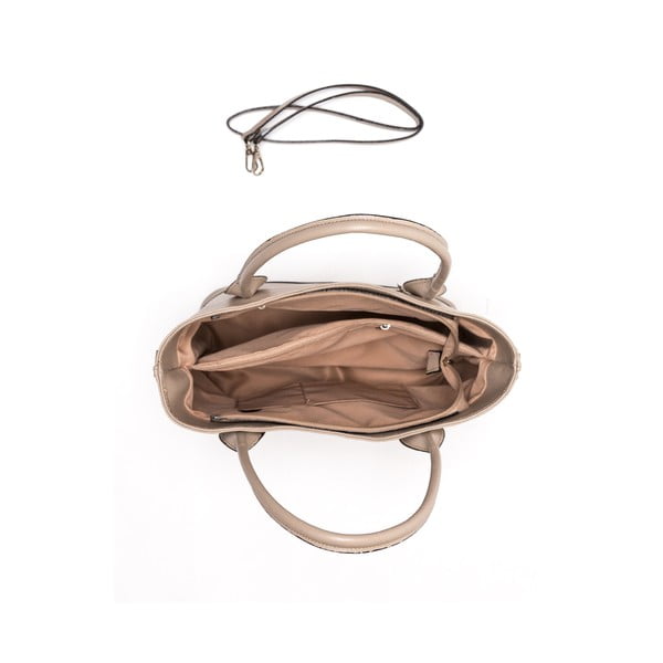 Kožna torbica Anna Luchini 1108 Fango-image-3