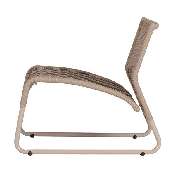 Bež od umjetnog ratana vrtna fotelja West – WOOOD-image-3