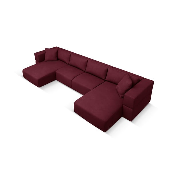 Bordo kutna garnitura (u obliku slova "U") Esther – Milo Casa-image-2