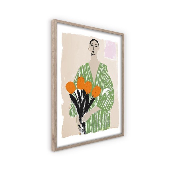 Tiskana slika s okvirom 50x70 cm Stella – Styler-image-3