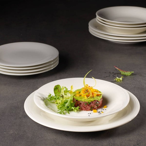 Bijeli porculanski duboki tanjur Villeroy & Boch Like Color Loop, 23,5 cm-image-1