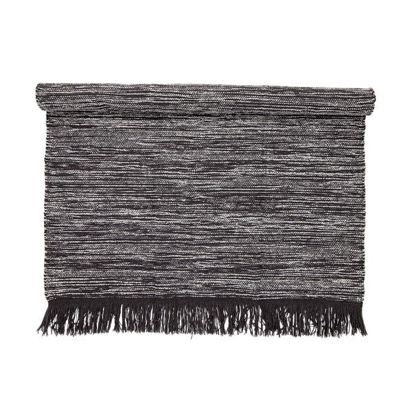 Tamno sivi vuneni tepih Bloomingville Rust, 140 x 200 cm-image-1