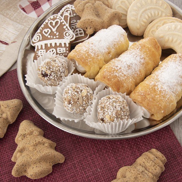 Pladanj od nehrđajućeg čelika ø 28 cm – Orion-image-1