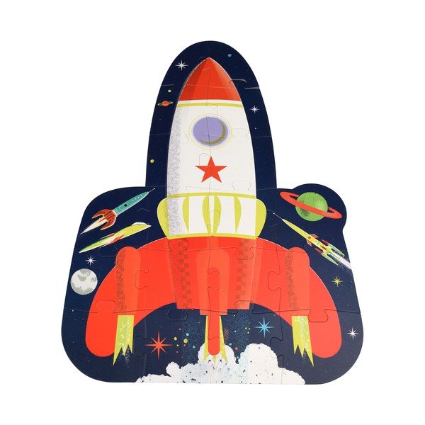 Puzzle (broj komada 18 kom) Space Age rocket – Rex London-image-2