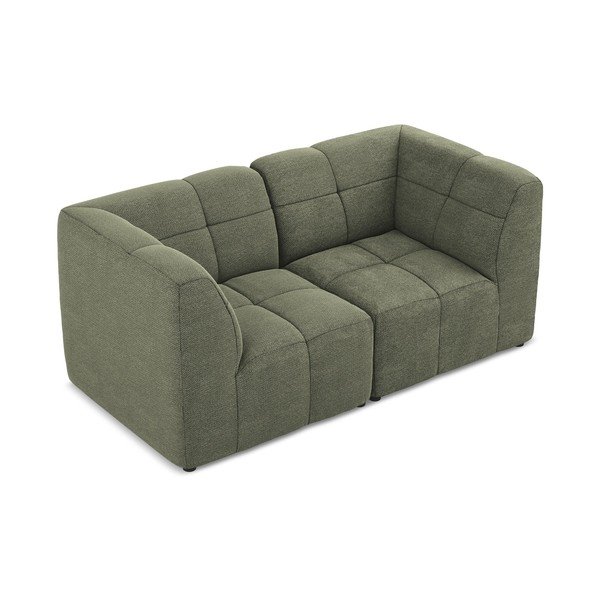 Zelena sofa od bouclé tkanine 180 cm Aloha – Makamii-image-3