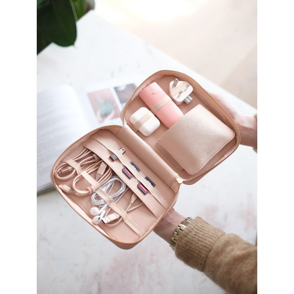 Uredski organizator za kablove od imitacije kože Cable Tidy – Stackers