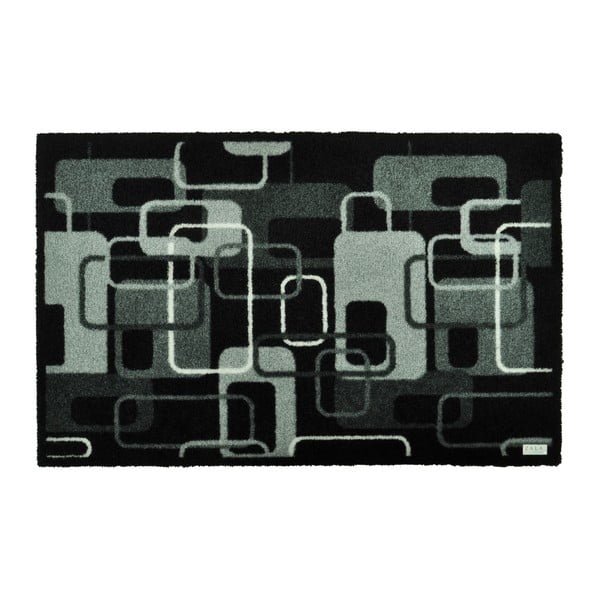 Zala Living Design Funky Grey Black Retro siva prostirka, 120 x 200 cm