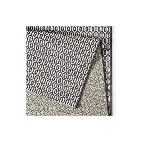 Crno-bijeli vanjski tepih NORTHRUGS Coin, 80 x 200 cm-image-1