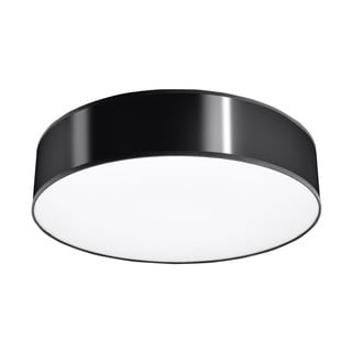 Crna stropna lampa Stropno Sollux Atis