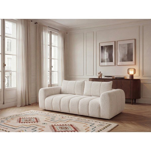 Bež sofa 242 cm Nesty – Bobochic Paris-image-1
