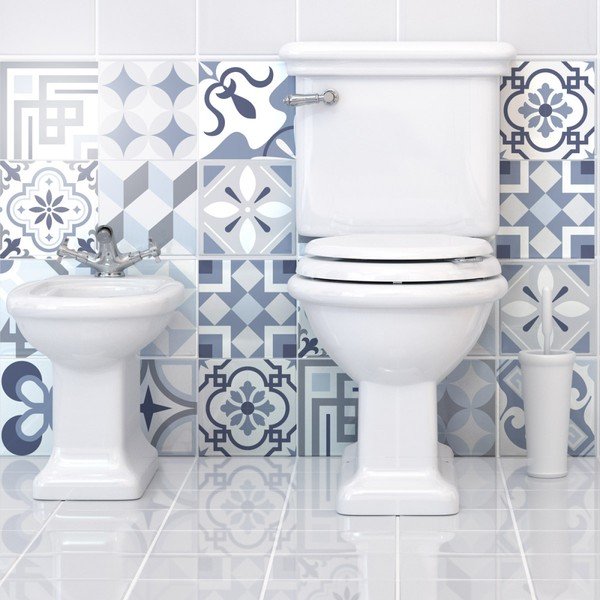 Set od 24 ukrasne zidne naljepnice Ambiance Spa, 10 x 10 cm-image-2