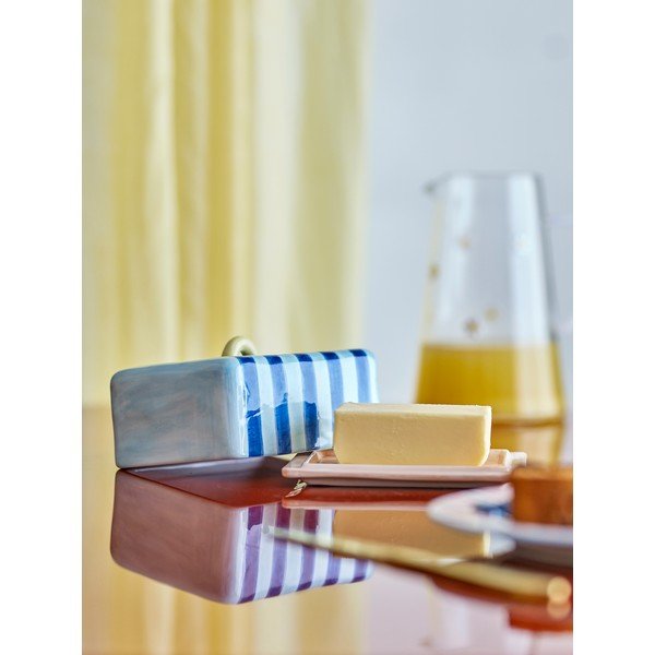 Plava keramička posuda za maslac Phoenix – Bloomingville-image-4