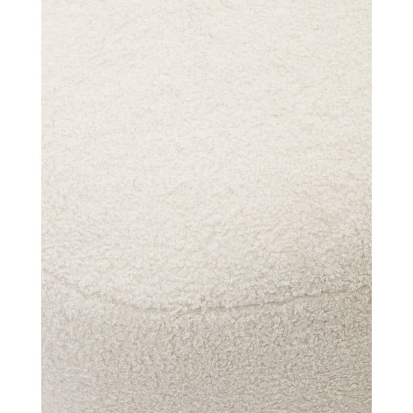 Krem tabure od bouclé tkanine Martina – Kave Home-image-4