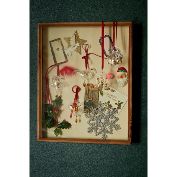 Stakleni ručno puhani božićni ukras ø 6,5 cm Ann-Sofi Romme Annual Christmas Bauble 2025 – Holmegaard-image-3