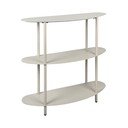 Sivi metalni regal 90x82x28 cm Riqueza – Leitmotiv