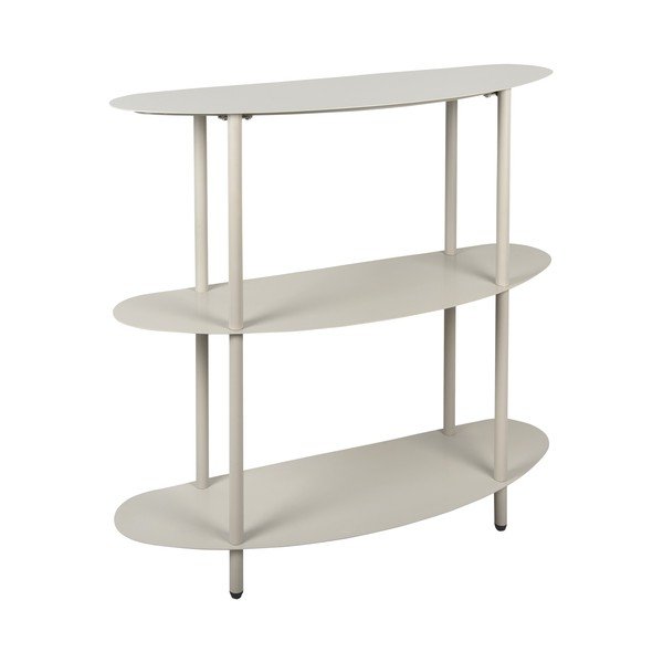 Sivi metalni regal 90x82x28 cm Riqueza – Leitmotiv