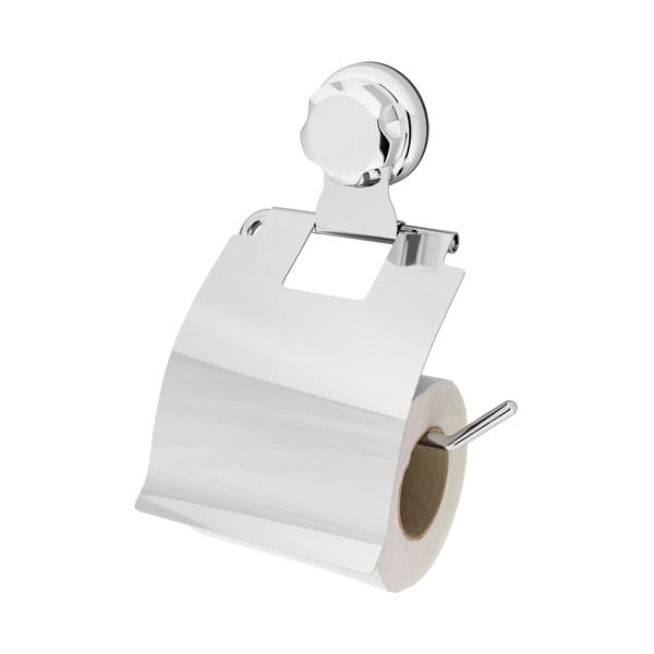 Metalni samoljepljiv držač toaletnog papira u srebrnoj boji Bestlock Bath – Compactor