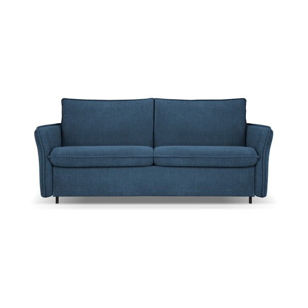 Plava sklopiva sofa 166 cm Dalida – Micadoni Home