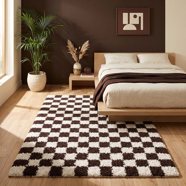 Smeđi/krem tepih 80x150 cm Grida – ESTE-image-3