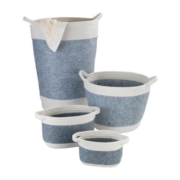 Platnena košara za rublje 75 l Bea - Wenko-image-4