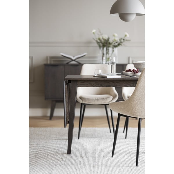 Sklopivi blagovaonski stol od hrastovine 120x80 cm Filippa - Rowico-image-1