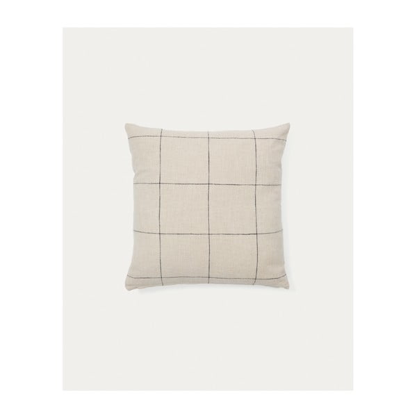 Ukrasna jastučnica od mješavine lana 45x45 cm Ayame – Kave Home-image-3