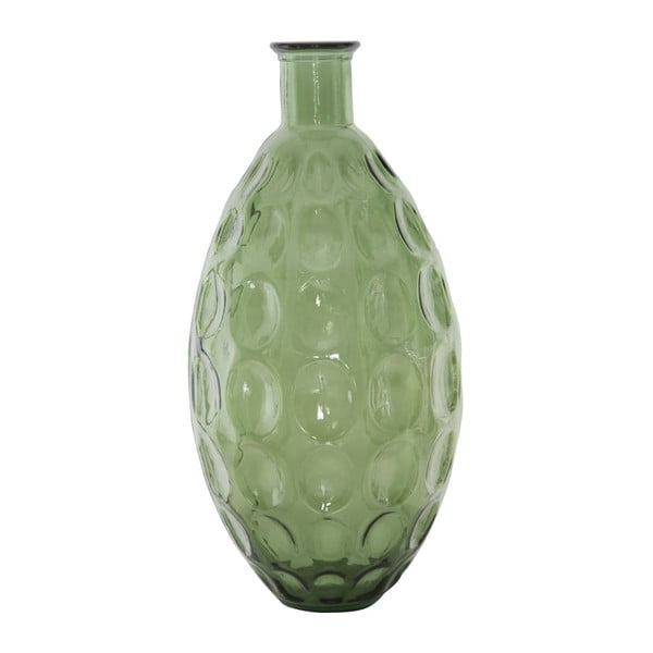Zelena vaza od recikliranog stakla Mauro Ferretti Balls, ⌀ 26 cm
