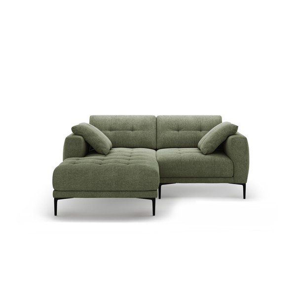 Zelena kutna garnitura (s lijevim kutom/s ležaljkom) Bemy – Micadoni 