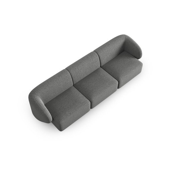 Siva sofa od šenila 266 cm Paolo – Milo Casa-image-1