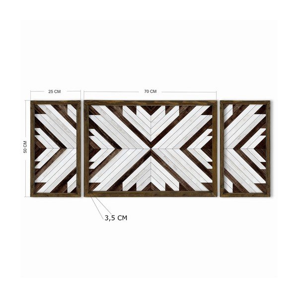 Slike u setu od 3 komada 70x50 cm - Wallity-image-3