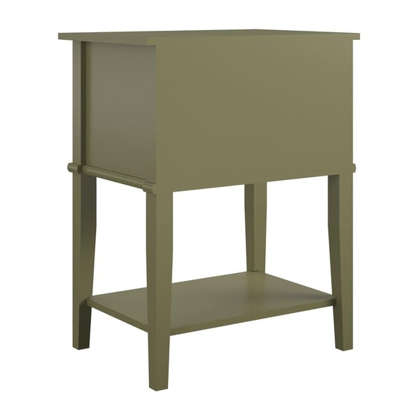Kaki zeleni noćni ormarić Franklin – Støraa-image-3
