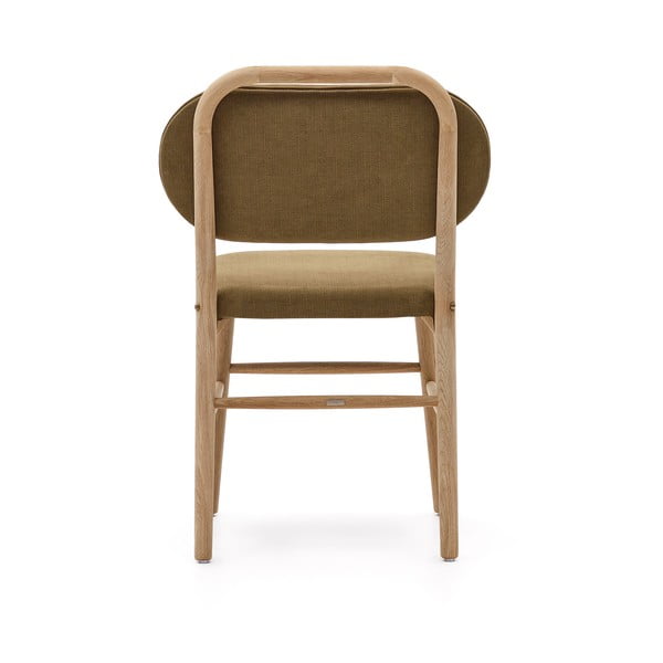 Kaki zelene blagovaonske stolice u setu 2 kom Helda – Kave Home-image-4