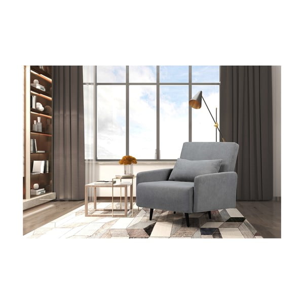 Siva fotelja Mallory – Støraa-image-2