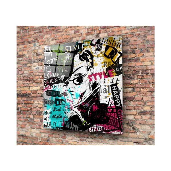 Slika na staklu 3D Art Punkero, 50 x 50 cm-image-1