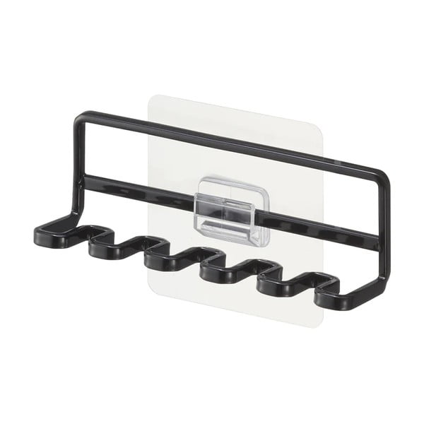 Crni metalni samoljepljiv držač za četkice za zube Film Hook – YAMAZAKI