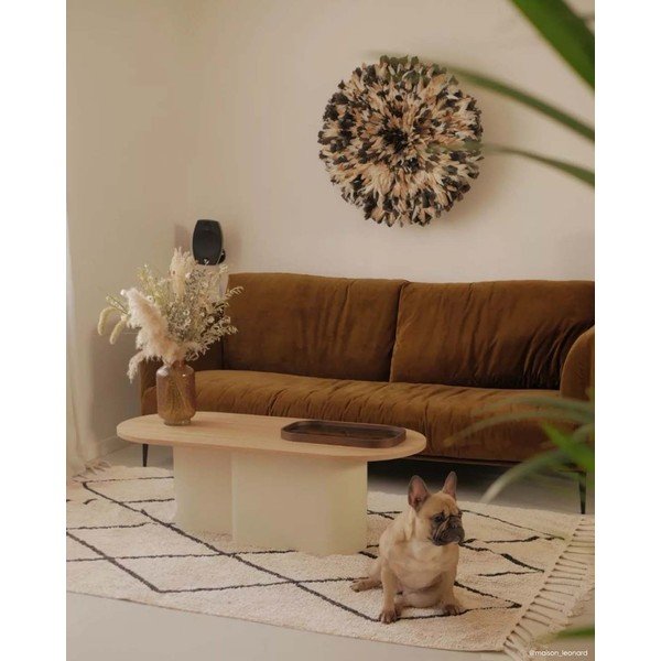 Krem periv/ručno rađen pamučan tepih 140x200 cm Bereber Beige – Lorena Canals-image-4