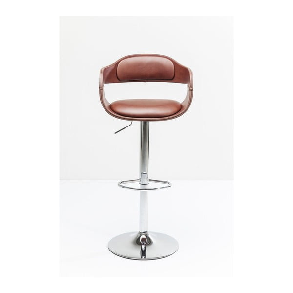 Smeđa barska stolica Kare Design Monaco Nougat