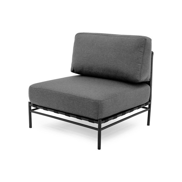 Tamno sivi modul za vrtne sjedeće garniture (srednji modul ) Dandy – Sit Sit-image-3