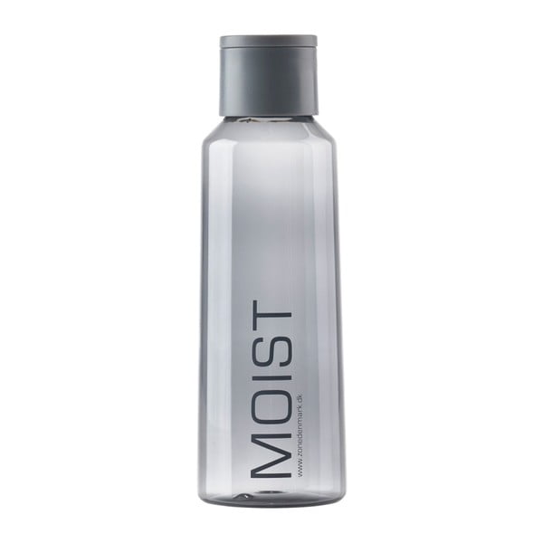 Siva plastična boca za vodu Zone Moist, 500 ml
