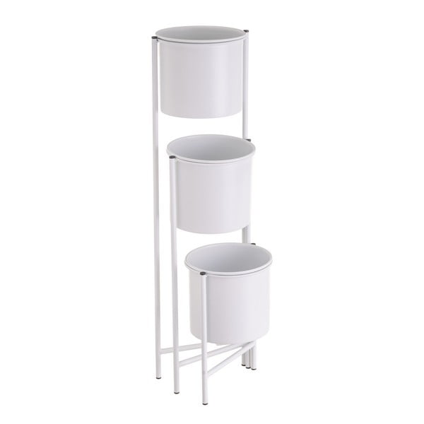 Metalni stalak za tegle za cvijeće (visina 65 cm) – Casa Selección-image-3