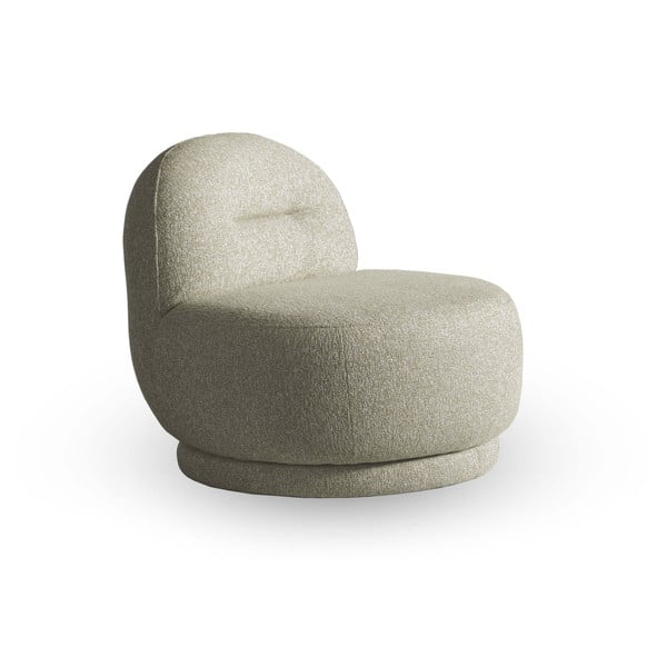 Bež fotelja Ovo – Miuform