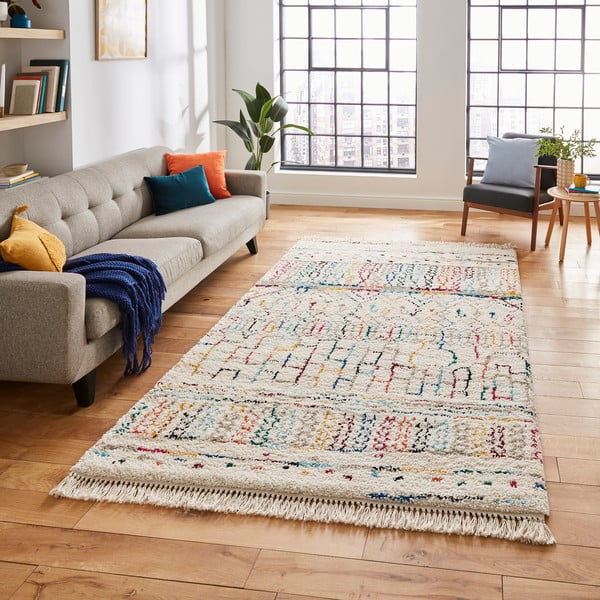 Bež tepih 290x200 cm Boho - Think Rugs-image-1