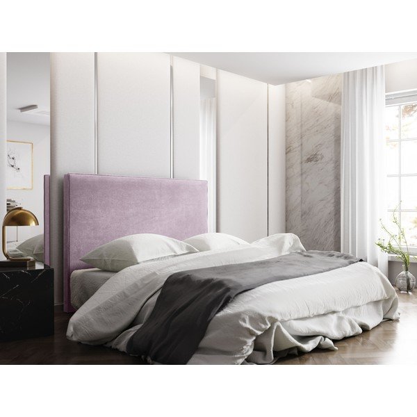 Svijetlo ružičasto uzglavlje 140x120 cm Natalia – Milo Casa-image-3