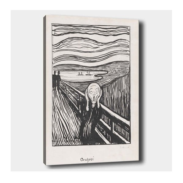 Slika 70x100 cm Edvard Munch Sketch - Wallity-image-2