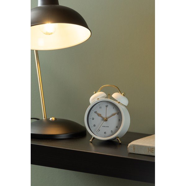 Budilica ø 10 cm Classic Twin Bell – Karlsson-image-1