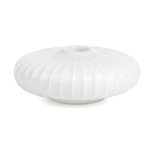 Bijeli porculanski svijećnjak Kähler Design Hammershoi, ⌀ 11,5 cm