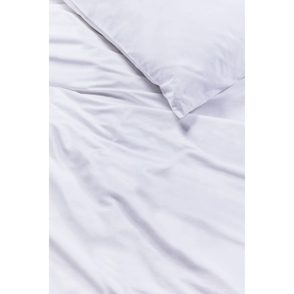 Bijela pamučna posteljina za bračni krevet Bonami Selection, 160 x 200 cm-image-1