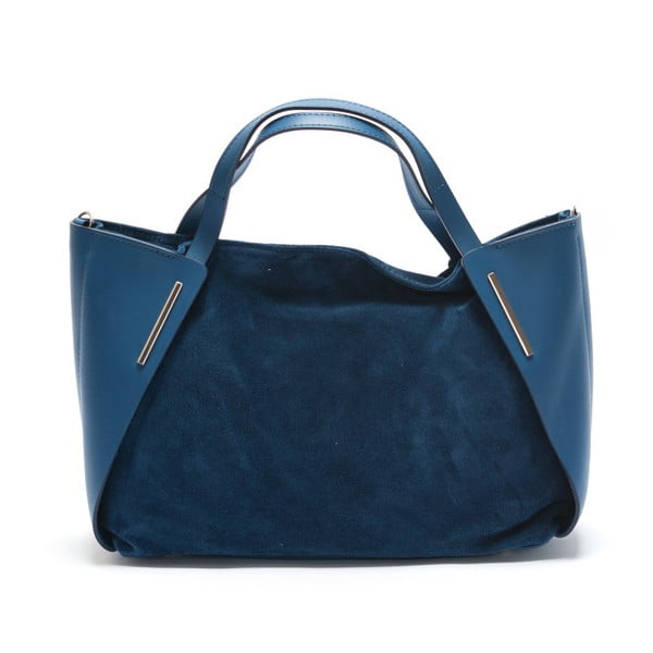 Kožna torbica Mangotti 878, plava