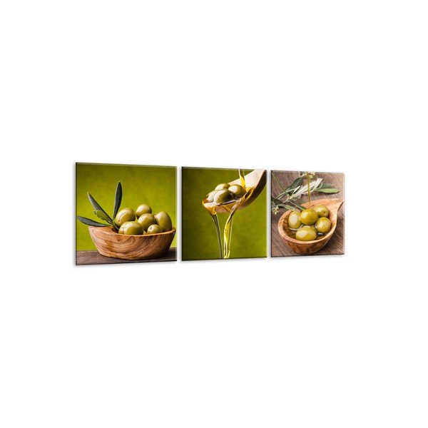 Set od 3 slike Styler Glasspik Set Masline-image-2